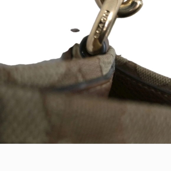 Coach Dempsey 29 Carryall Jacquard Stripe & Patch - Rainbow Multi EUC - Picture 11 of 12